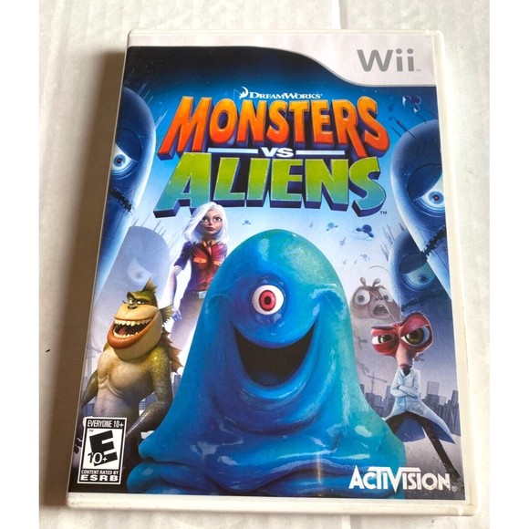 Monsters vs Aliens Wii Game - Picture 1 of 4